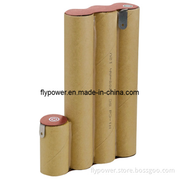 Ni-CD Battery 12V Sc1200mAh High Rate Discharge Rechargeable Battery for Power Tool (FD-SC1200P)